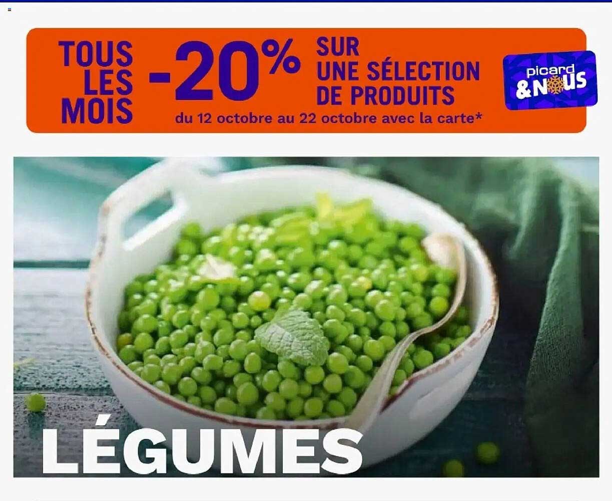 TOUS LES MOIS -20% SUR UNE SÉLECTION DE PRODUITS