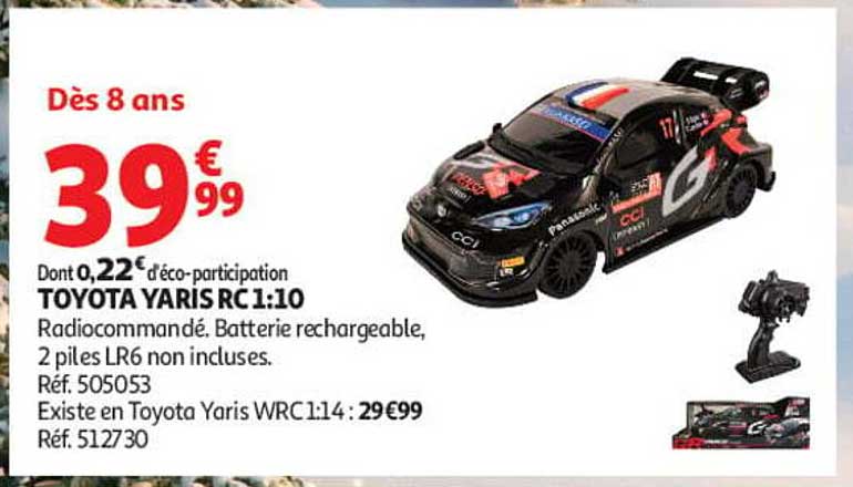 TOYOTA YARIS RC 1:10