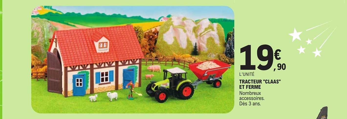 TRACTEUR "CLAAS" ET FERME