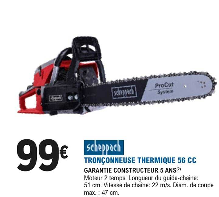 TRONÇONNEUSE THERMIQUE 56 CC