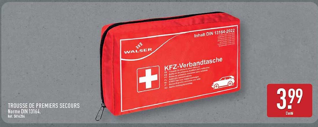TROUSSE DE PREMIERS SECOURS