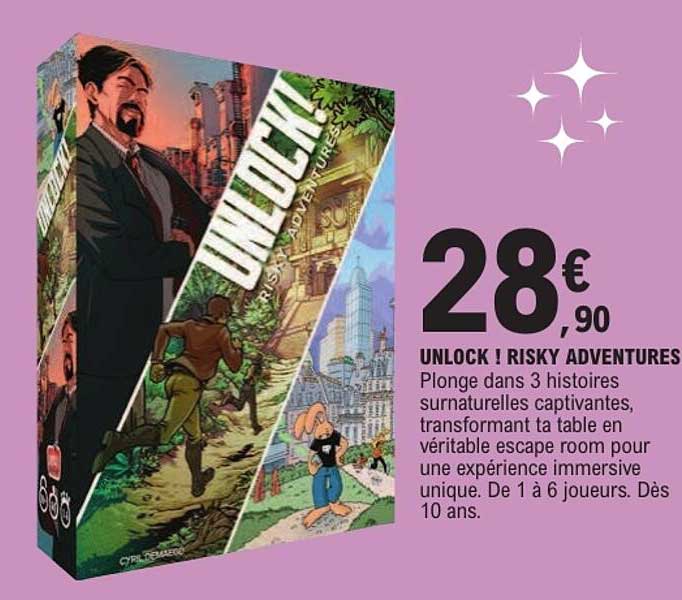 UNLOCK ! RISKY ADVENTURES
