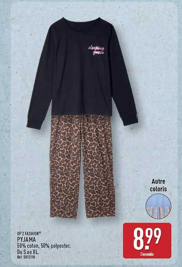 UP 2 FASHION® PYJAMA