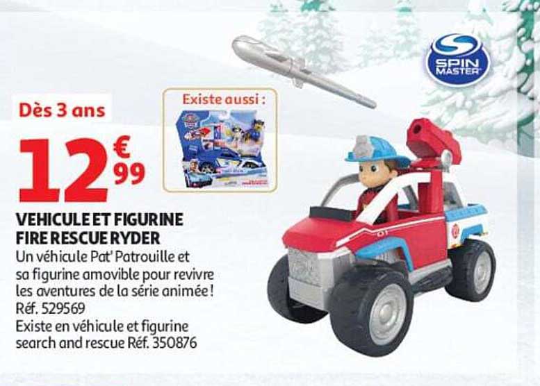VEHICULE ET FIGURINE FIREFRESCUE RYDER