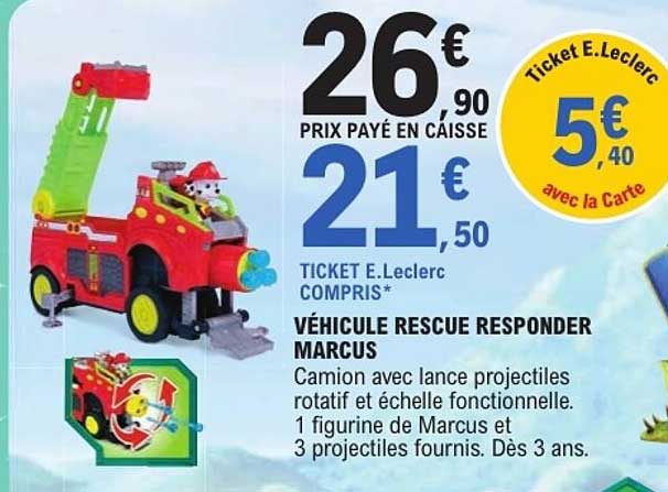 VÉHICULE RESCUE RESPONDER MARCUS