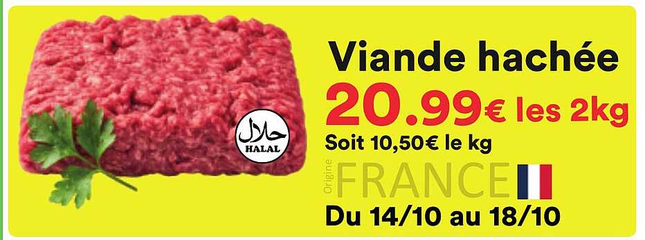 Viande hachée