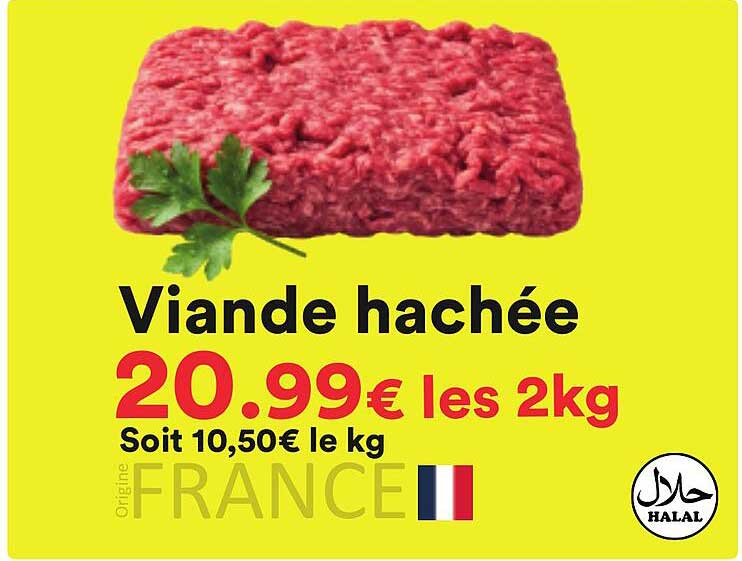 Viande hachée