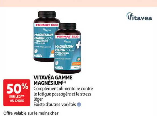 VITAVÉA GAMME MAGNÉSIUM(1)