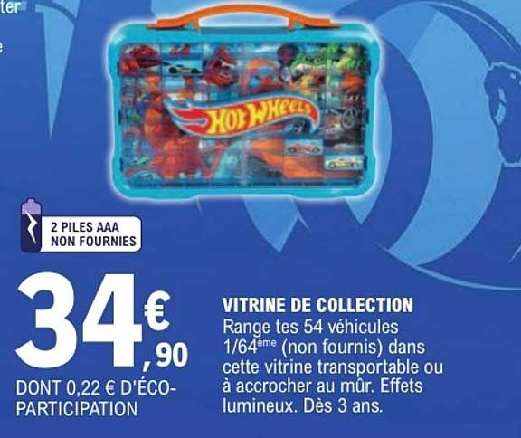 VITRINE DE COLLECTION