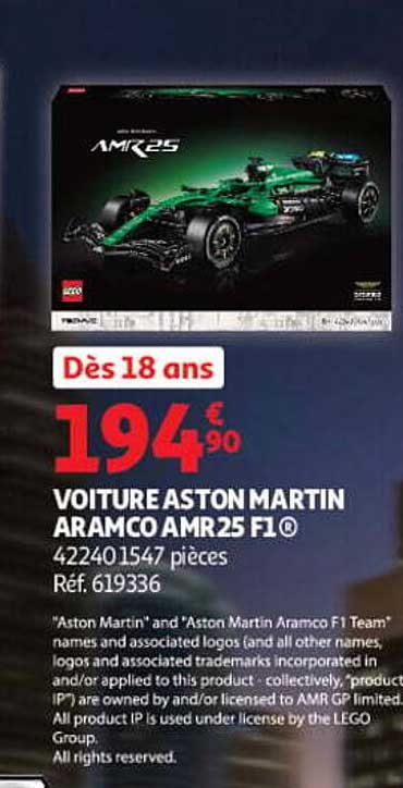 VOITURE ASTON MARTIN ARAMCO AMR25 F1®