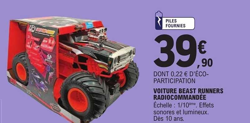 VOITURE BEAST RUNNERS RADIOCOMMANDÉE