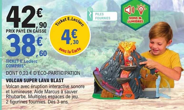 VOLCAN SUPER LAVA BLAST