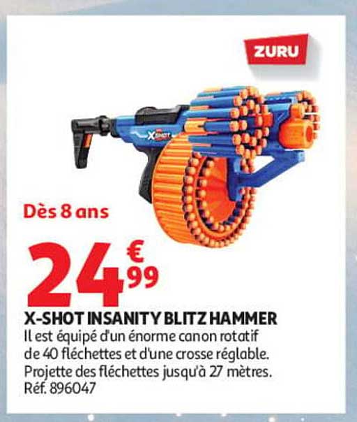 X-SHOT INSANITY BLITZ HAMMER