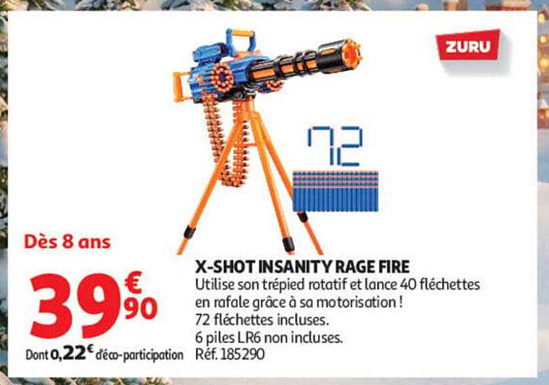 X-SHOT INSANITY RAGE FIRE