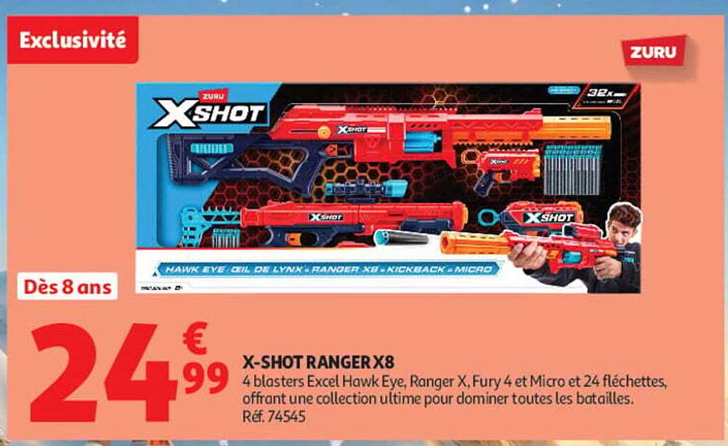 X-SHOT RANGER X8