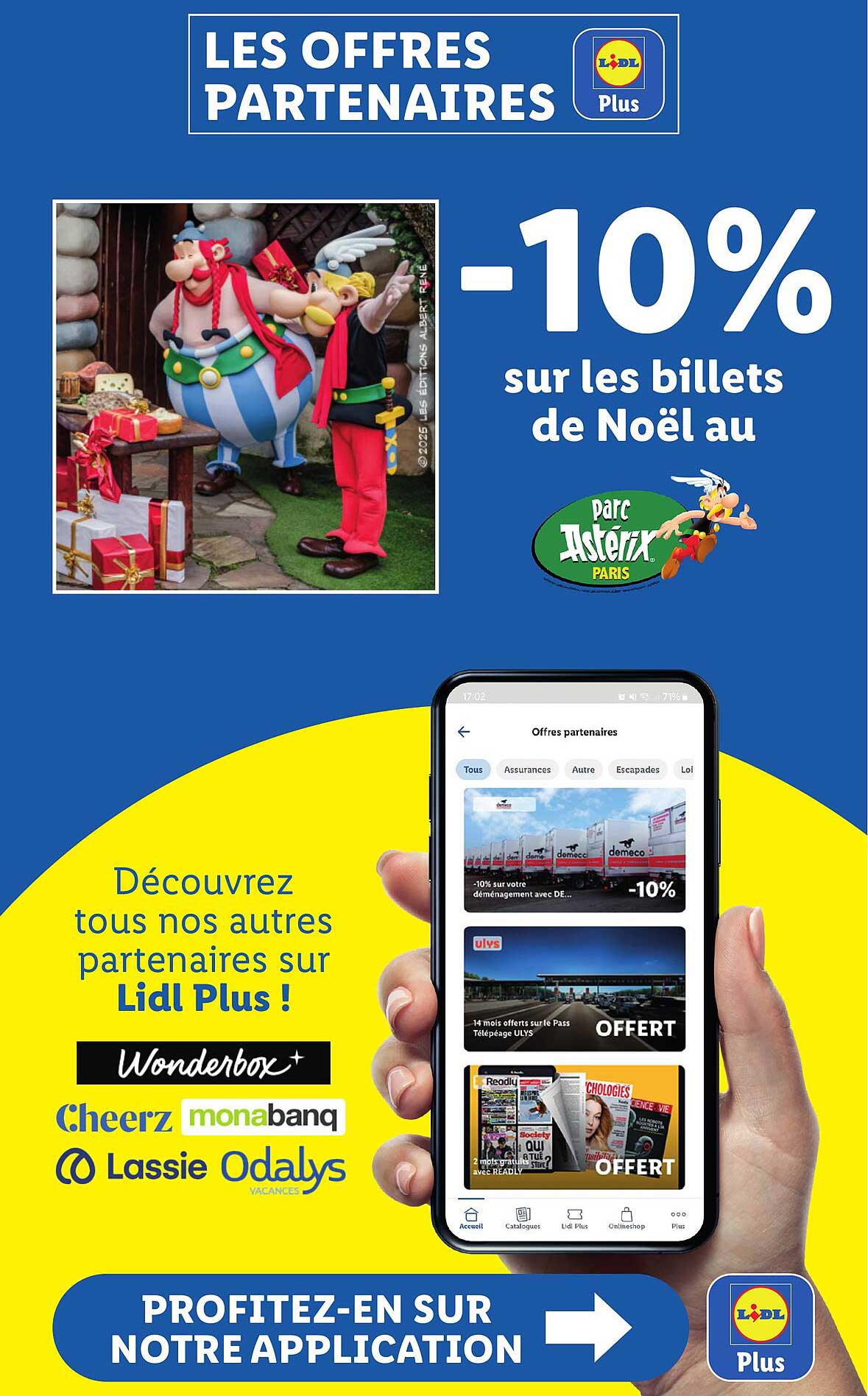 -10% sur les billets de Noël au parc Astérix
