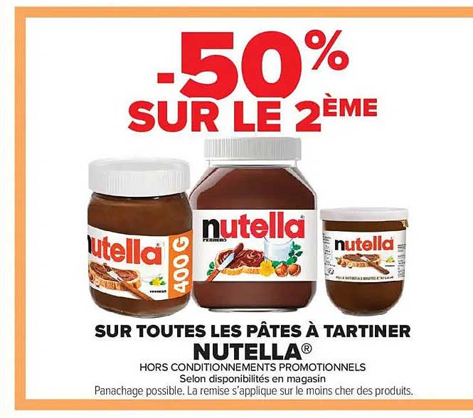 -50% SUR LE 2ème