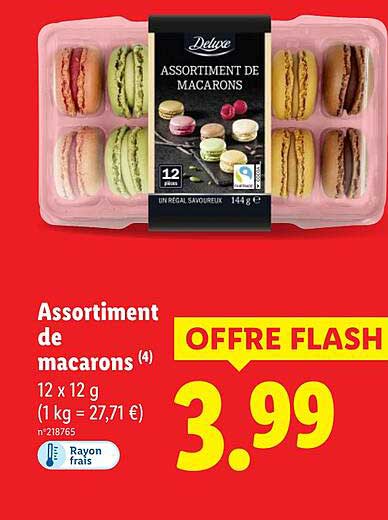 Assortiment de macarons