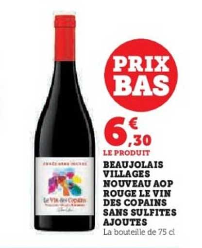 Beaujolais Villages Nouveau AOP Rouge