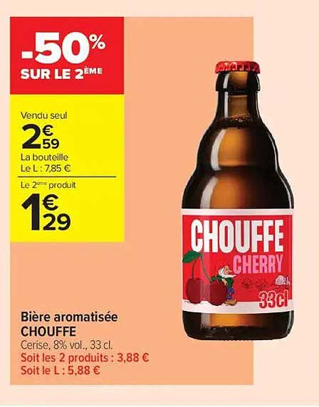Bière aromatisée CHOUFFE