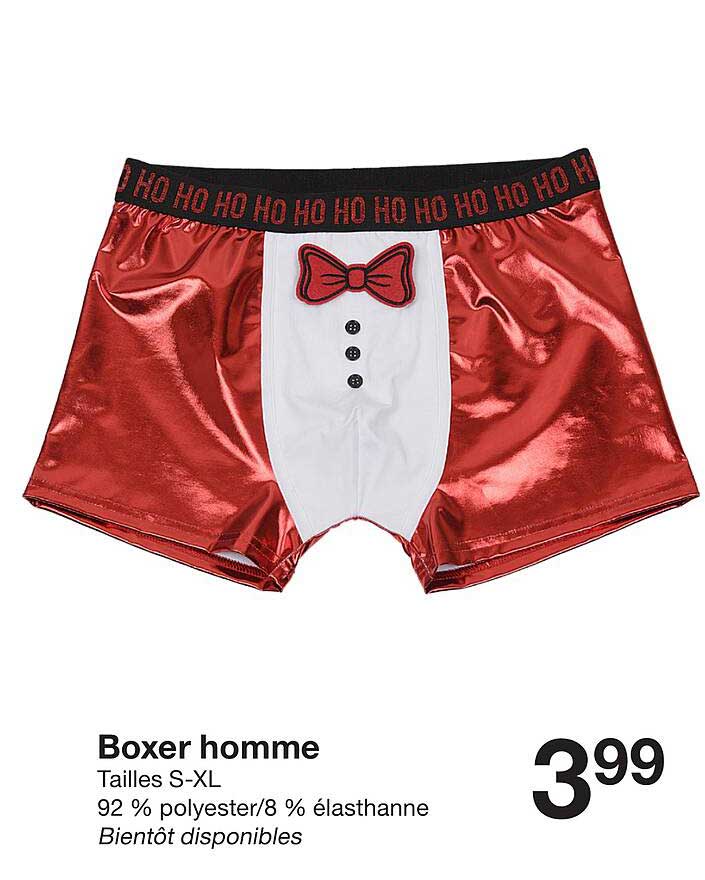 Boxer homme