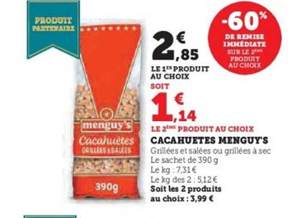 CACAHUÈTES MENGUY'S