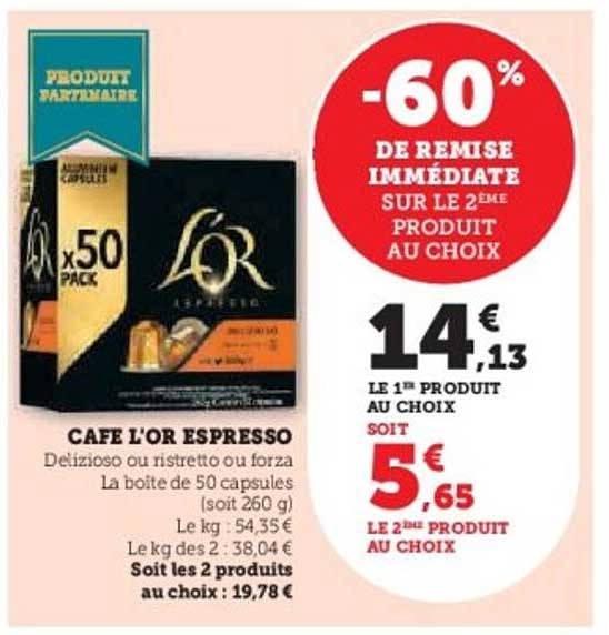 CAFE L’OR ESPRESSO