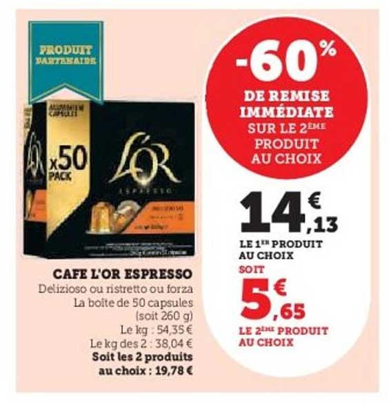 CAFÉ L'OR ESPRESSO
