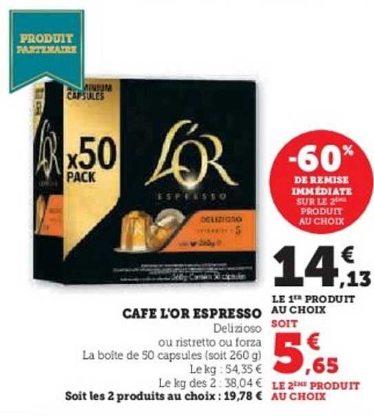 CAFÉ L'OR ESPRESSO