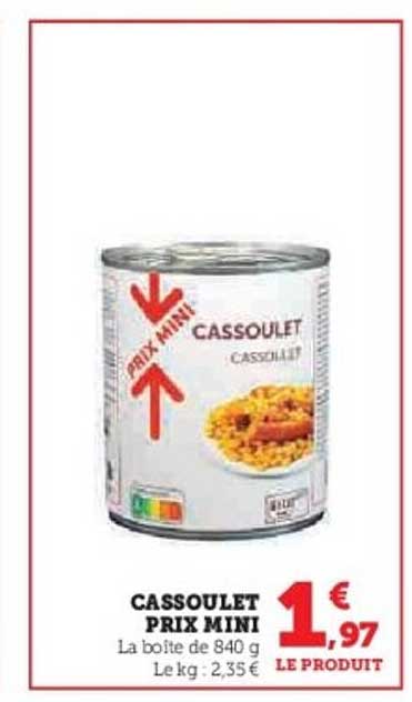 CASSOULET PRIX MINI