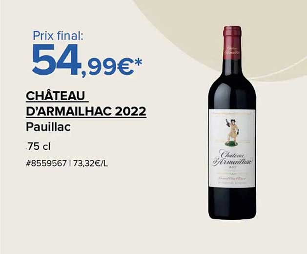 CHÂTEAU D’ARMAILHAC 2022