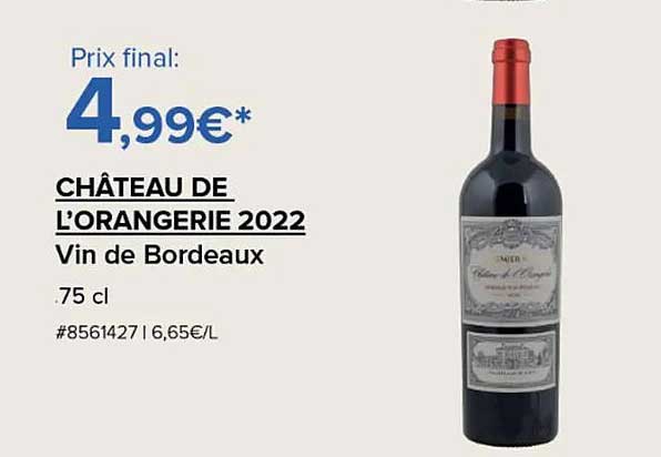 CHÂTEAU DE L’ORANGERIE 2022