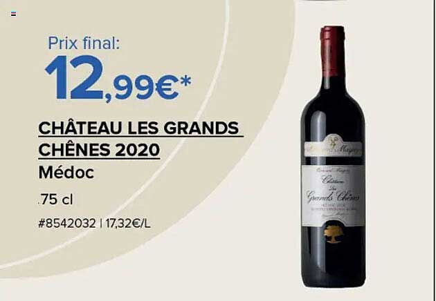 CHÂTEAU LES GRANDS CHÊNES 2020
