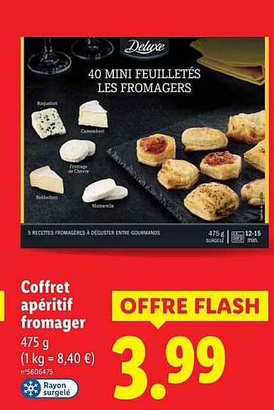 Coffret apéritif fromager