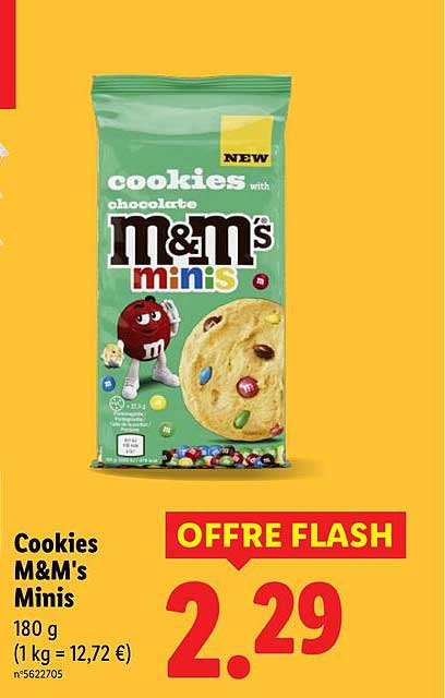 Cookies M&M's Minis