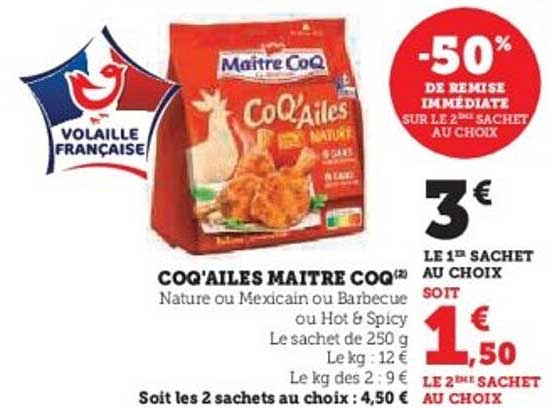 COQ'AILES MAITRE COQ