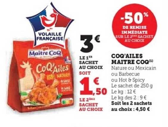 COQ’AILES MAÎTRE COQ