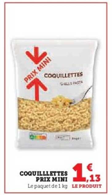 COQUILLETTE PRIX MINI
