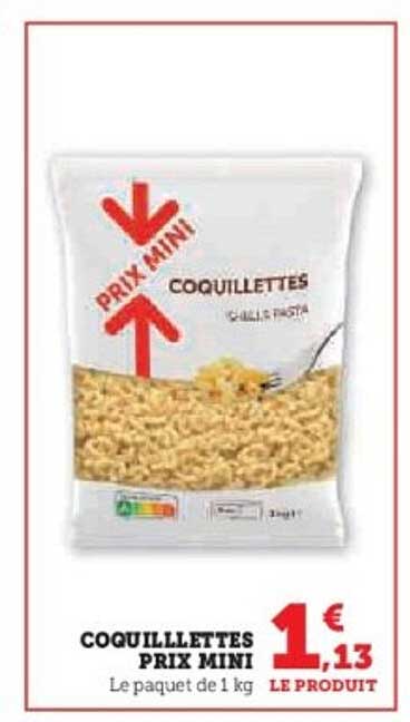 COQUILLETTE PRIX MINI