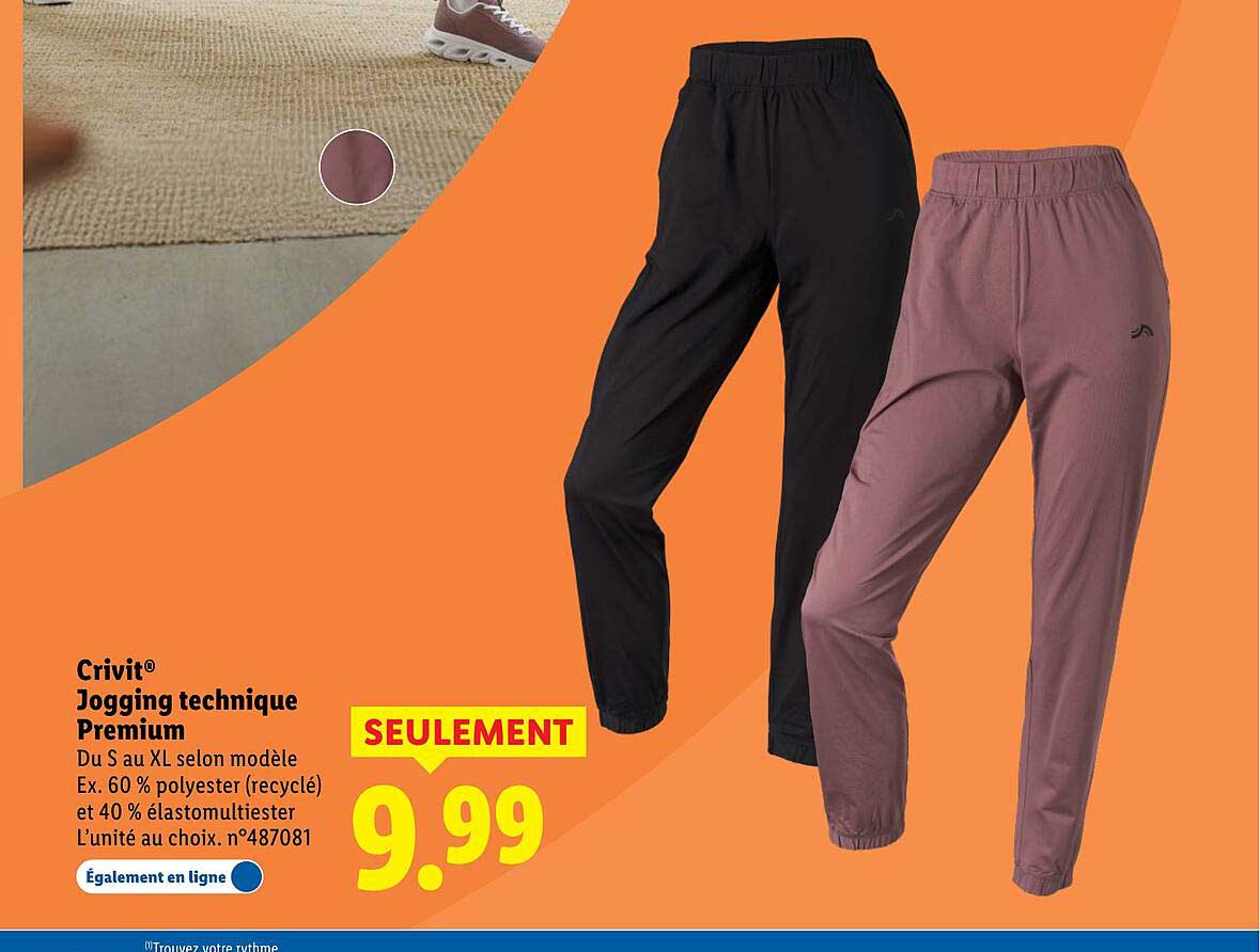 Crivit® Jogging technique Premium