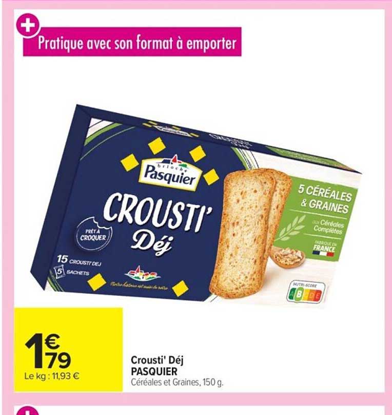 Crousti' Déj PASQUIER