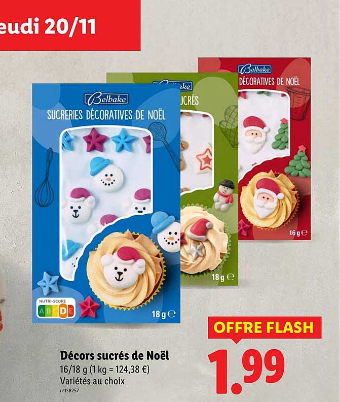 Décors sucrés de Noël