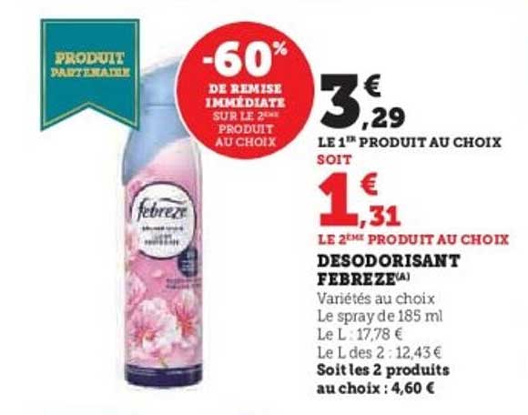 Désodorisant Febreze