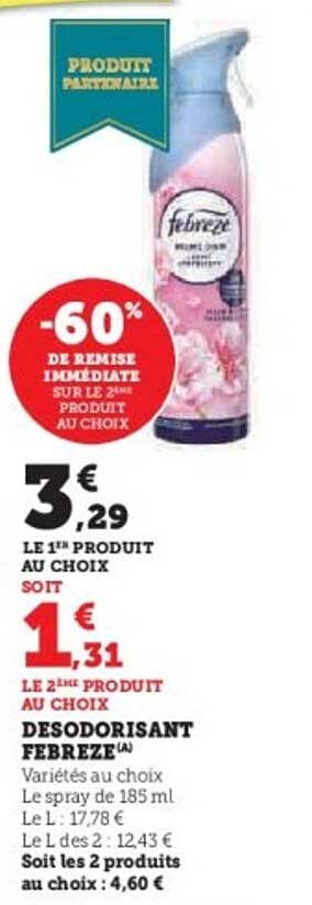 DESODORISANT FEBREZE