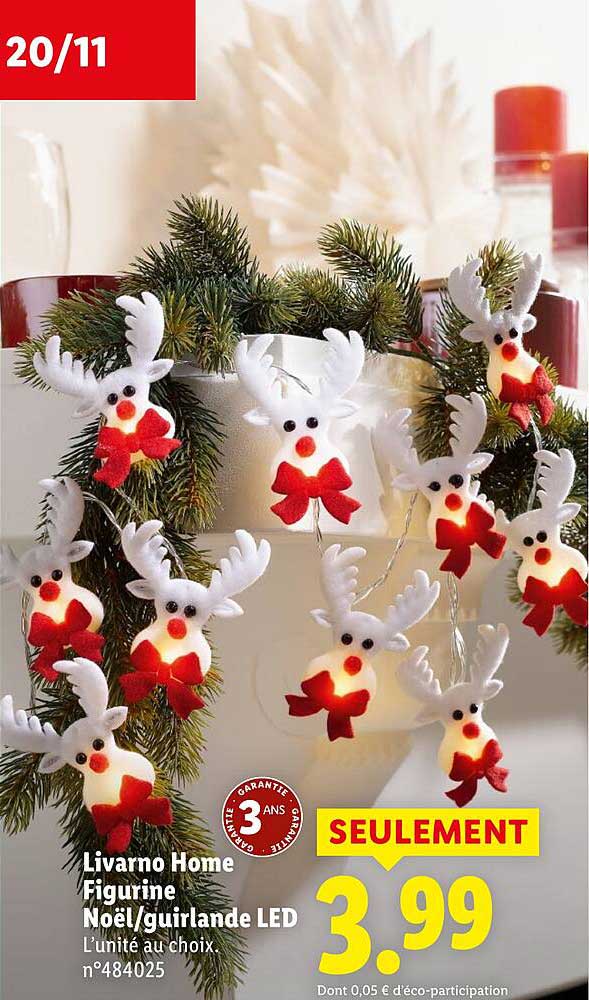 Figurine Noël/guirlande LED Livarno Home