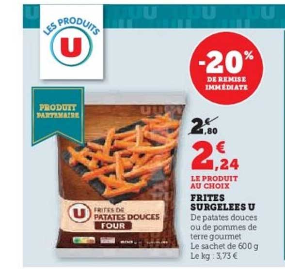 Frites surgelées U