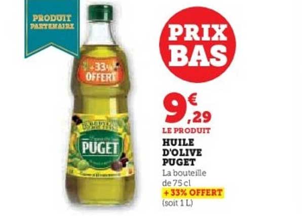 HUILE D'OLIVE PUGET