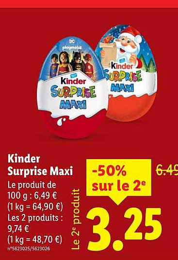 Kinder Surprise Maxi