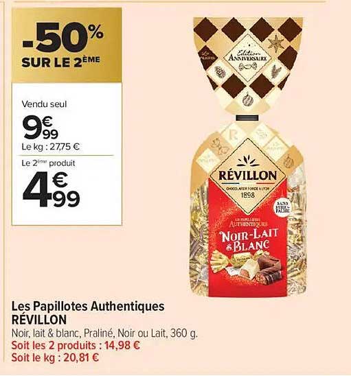 Les Papillotes Authentiques RÉVILLON