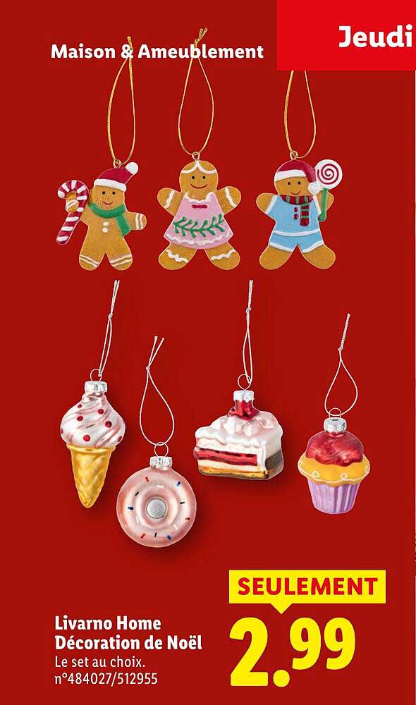 Livorno Home Décoration de Noël